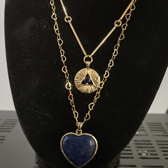 Beautiful necklace made of lapislázuli - Picture 2 of 4